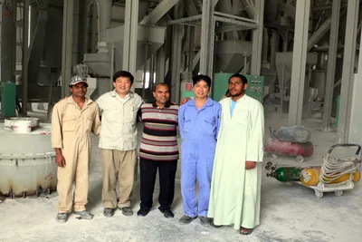Indian customer visiting Cronus and Guilin Mining Machinery