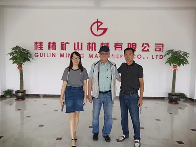 Moroccan customer visiting Cronus factory